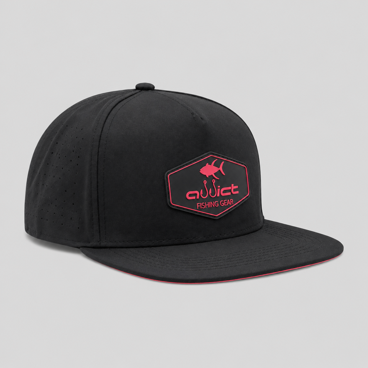Gorra Snapback Dry Fit-ADDICT Fishing Gear