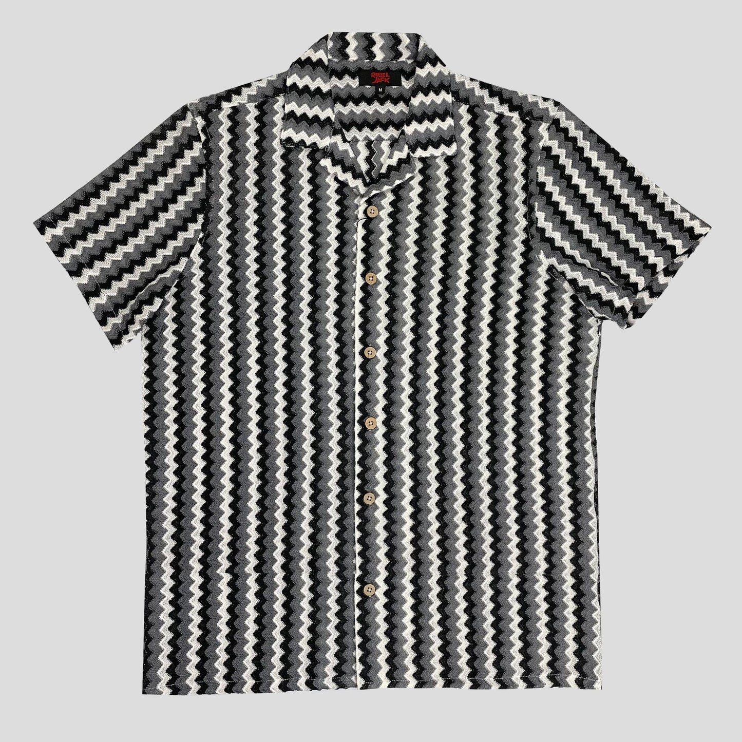 Rebel Jack Striped Shirt Plus Sizes