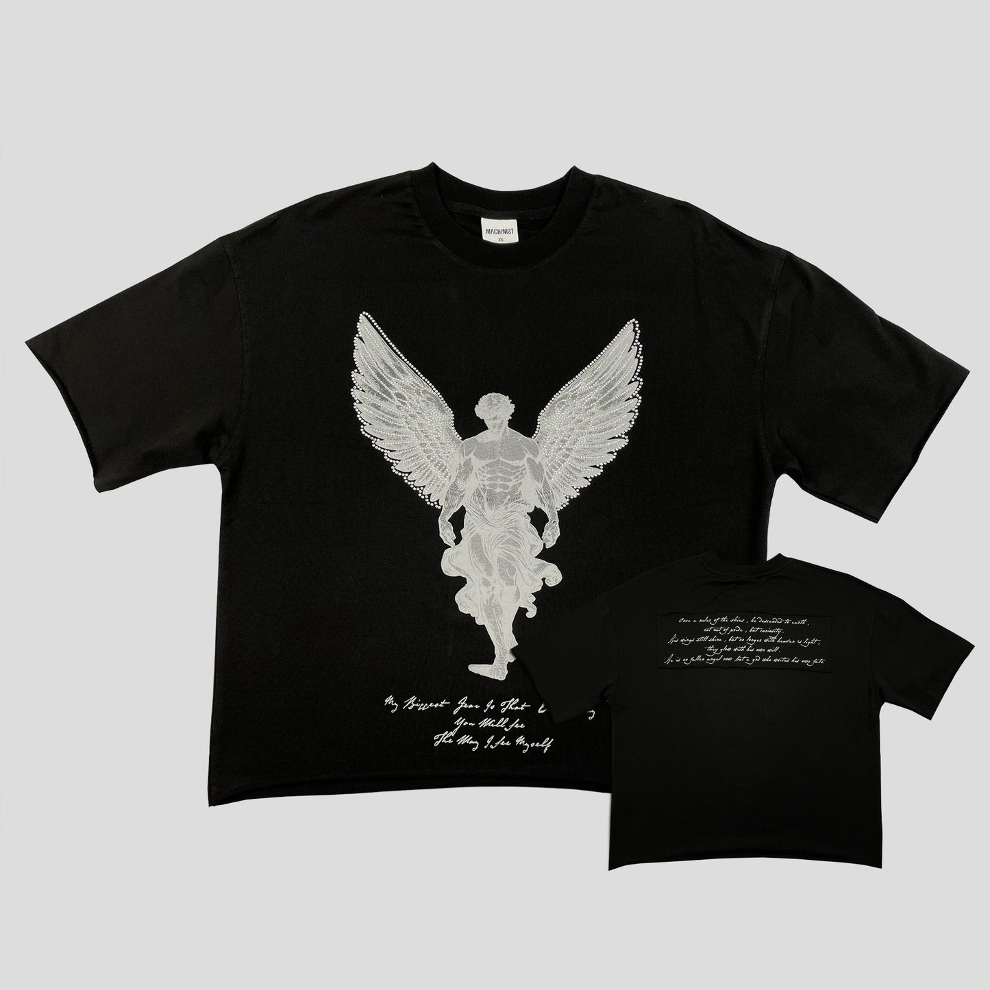 Machinist Original Crop Oversized T-Shirt