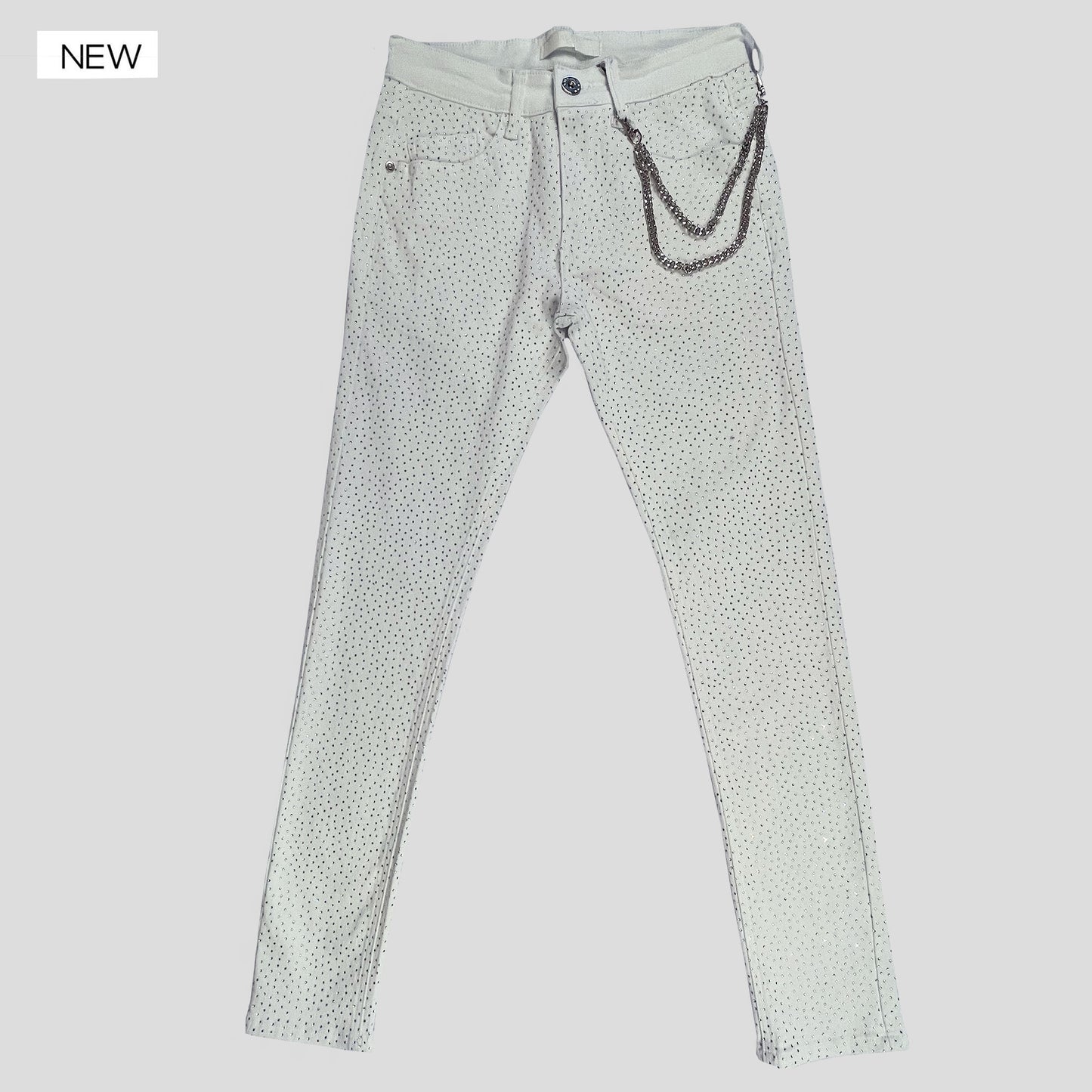 KDNK Rhinestone Skinny Jeans