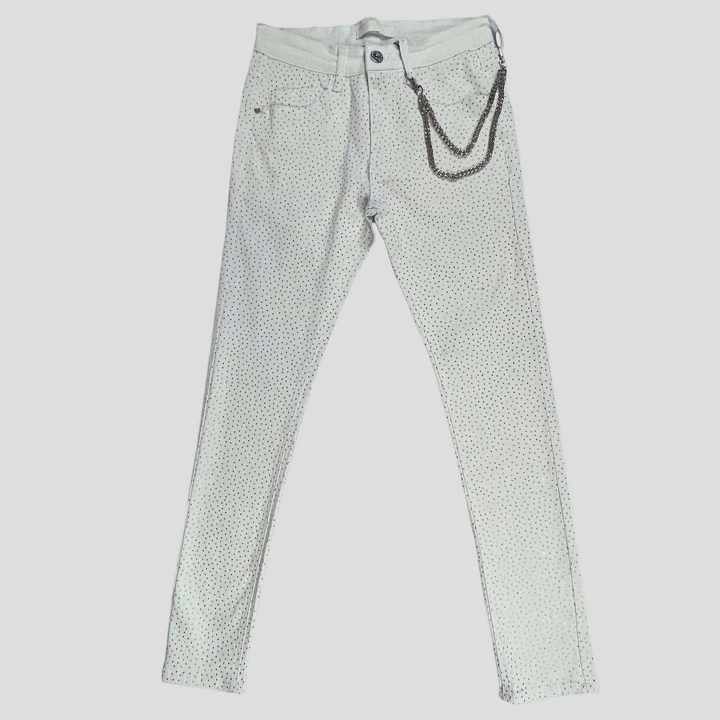 KDNK Rhinestone Skinny Jeans