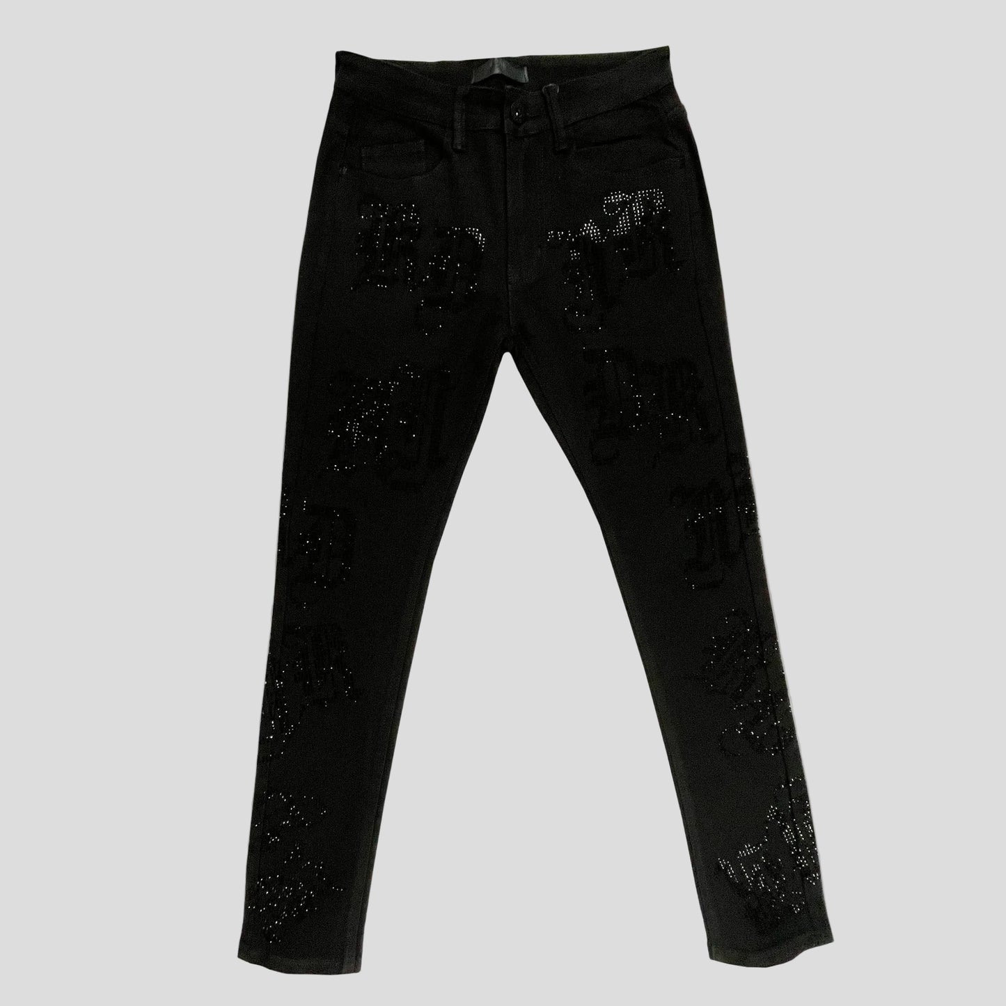 KDNK Rhinestones Skinny Jeans