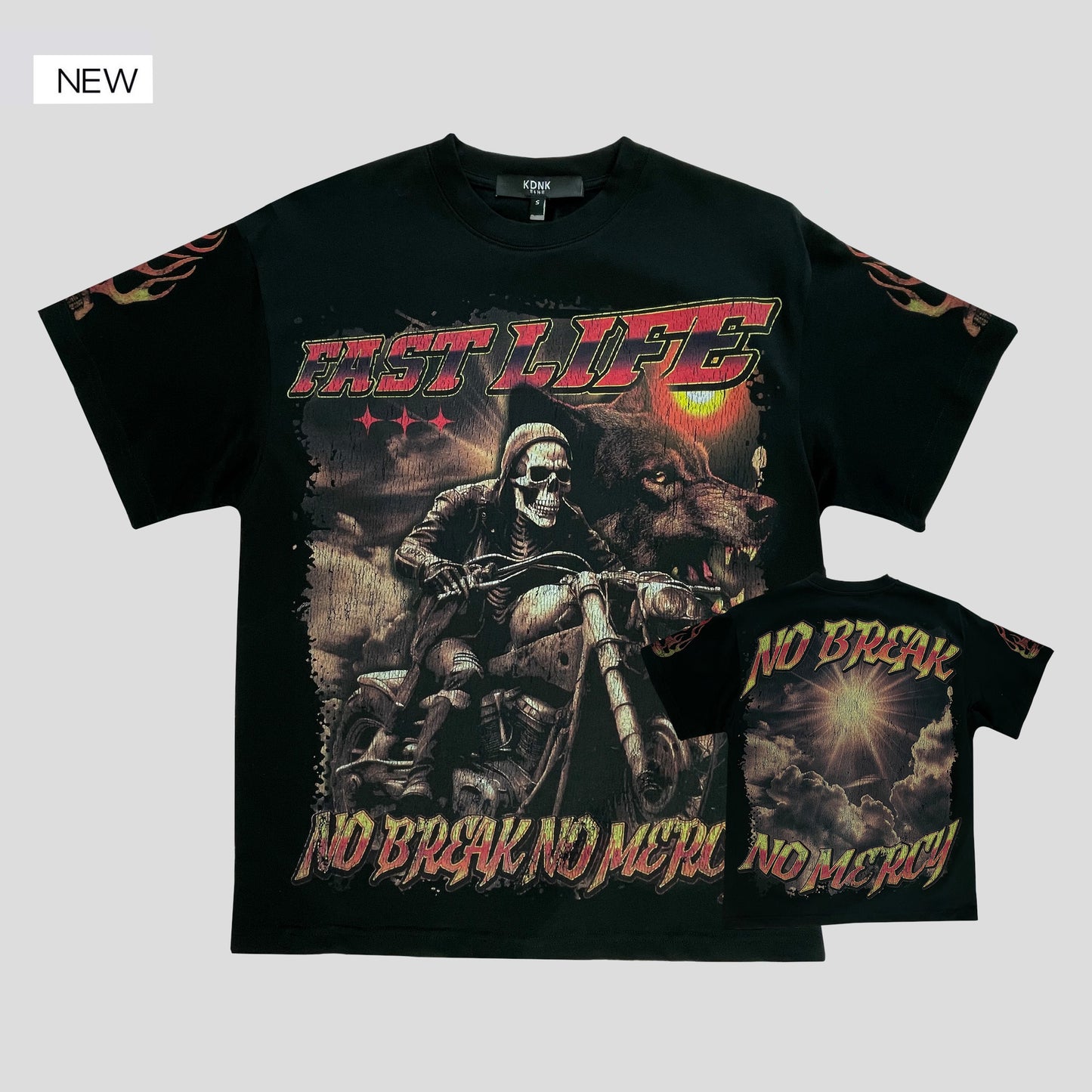 KDNK T-Shirt “Fast Life” Graphic