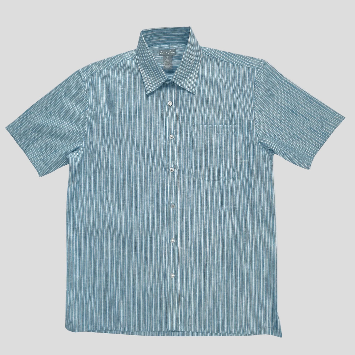 Linen Touch Striped Collection Plus Sizes