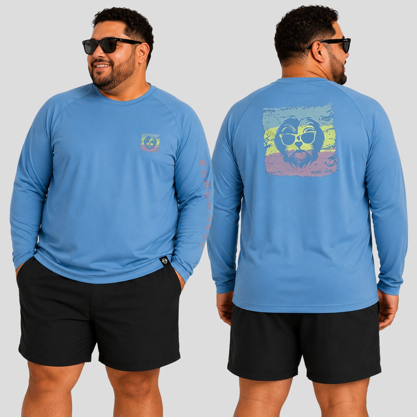 Rebel Jack Rashgards Plus Size
