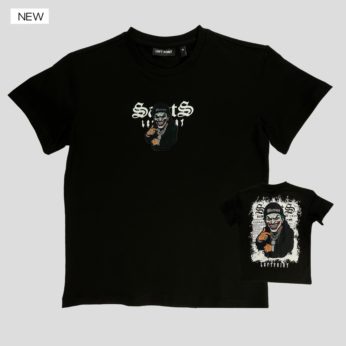 Left Point Boys “Saints” Rhinestones
