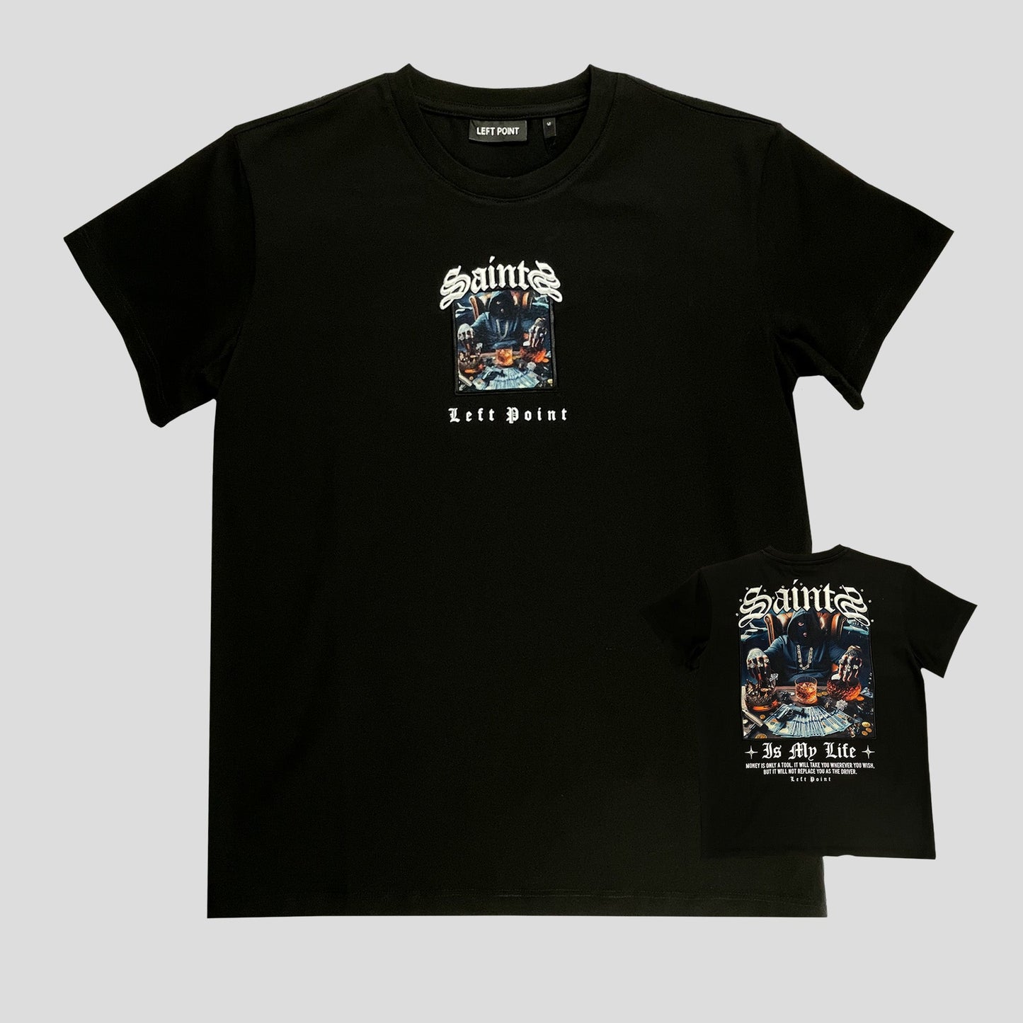 Left Point Boy's "Saints" T-Shirt