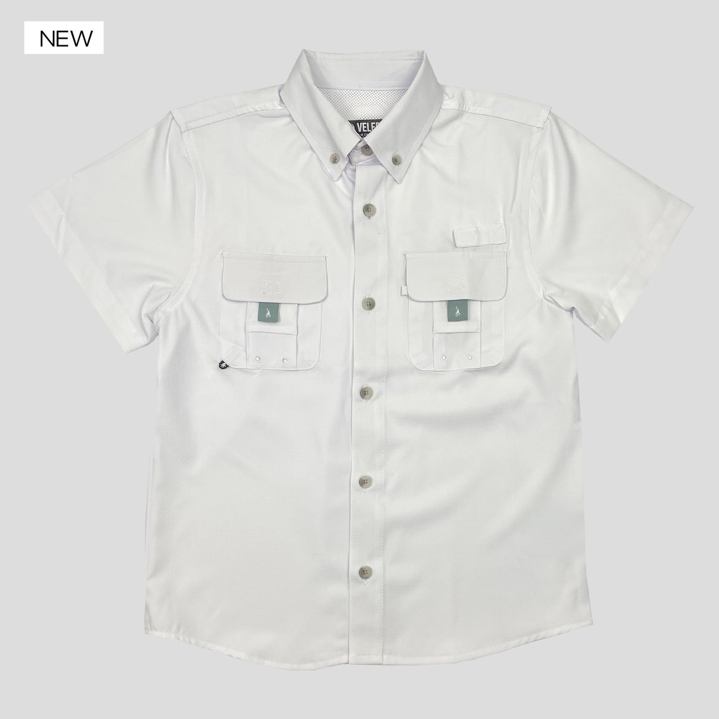 Velero Kids Fishing Shirt (V35810)