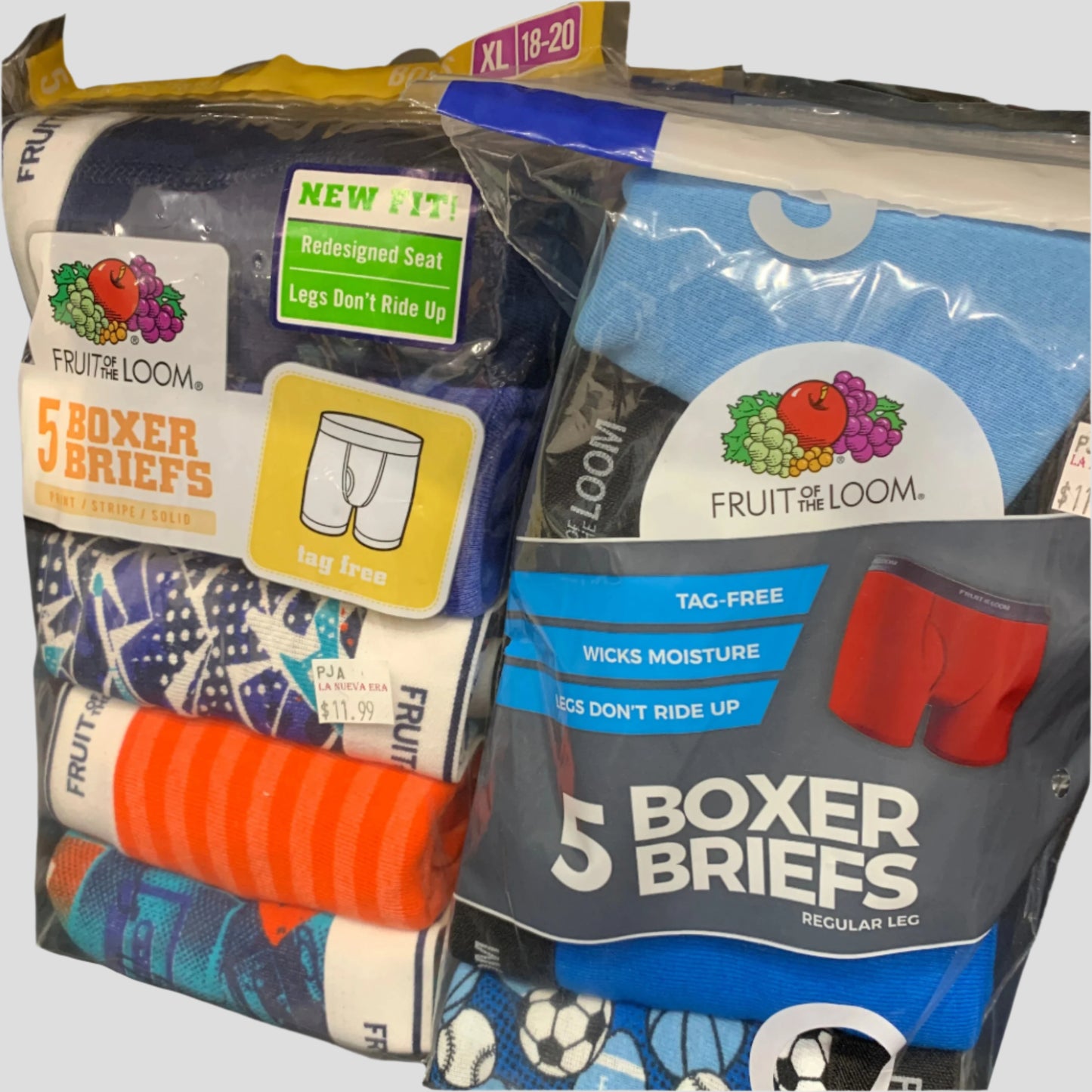 Boys Boxer Brief X-Large (5 Pack)