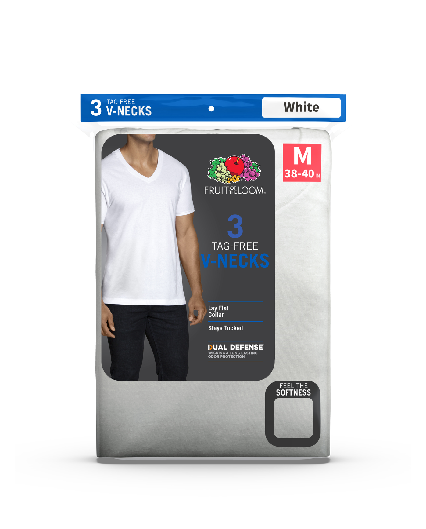 Men's V-Neck Shirt (3 Pack)