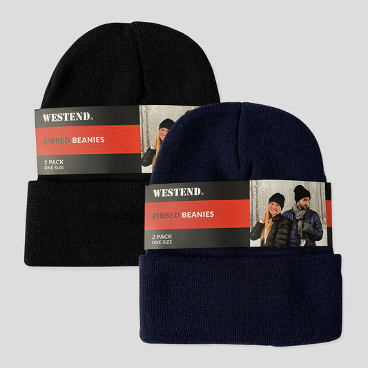 Westend 2 Pack Beanie Set