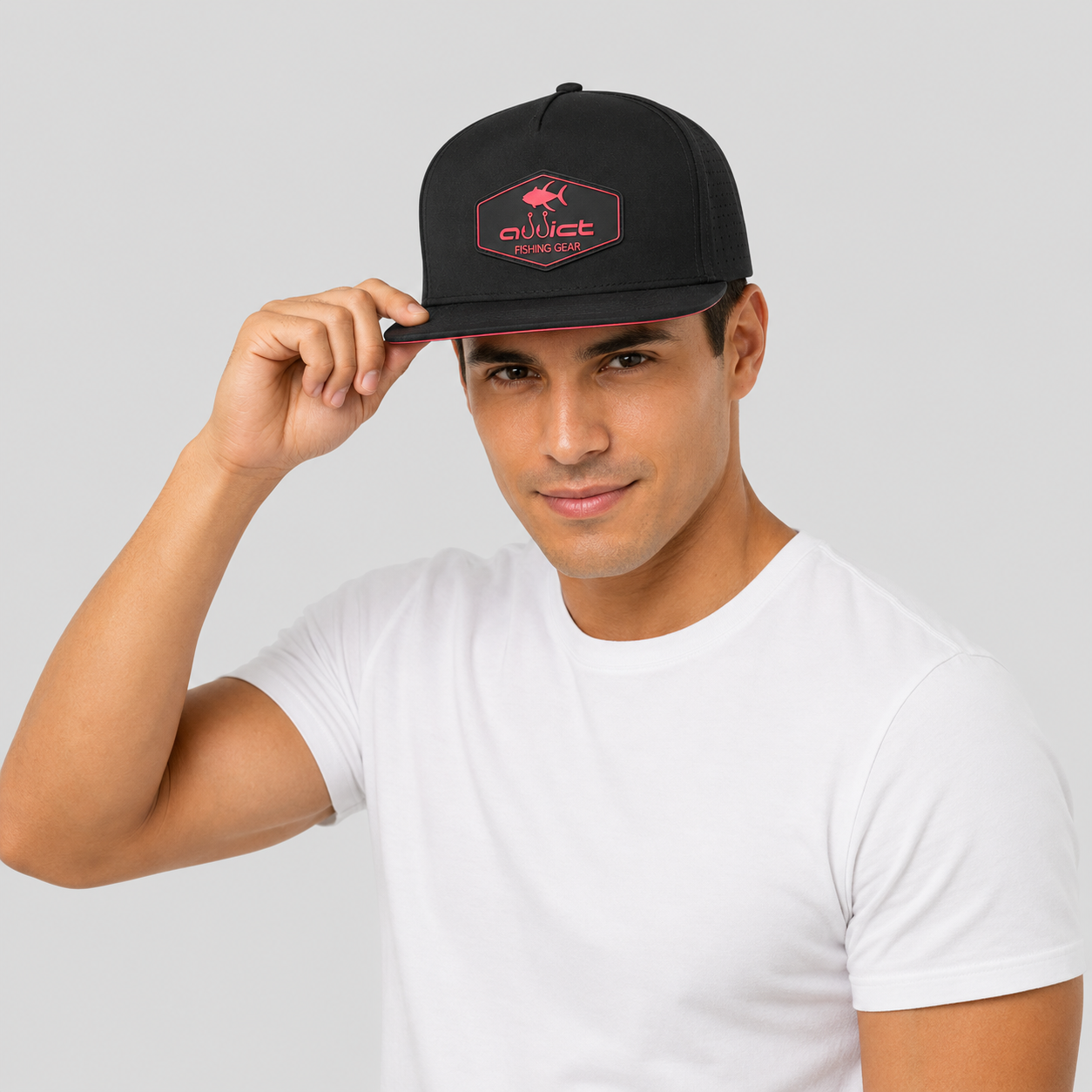 Gorra Snapback Dry Fit-ADDICT Fishing Gear