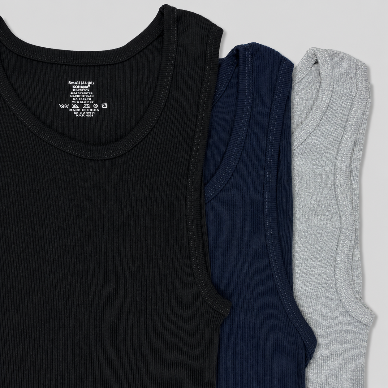 KOHANA Paquete de Camisillas de Hombre