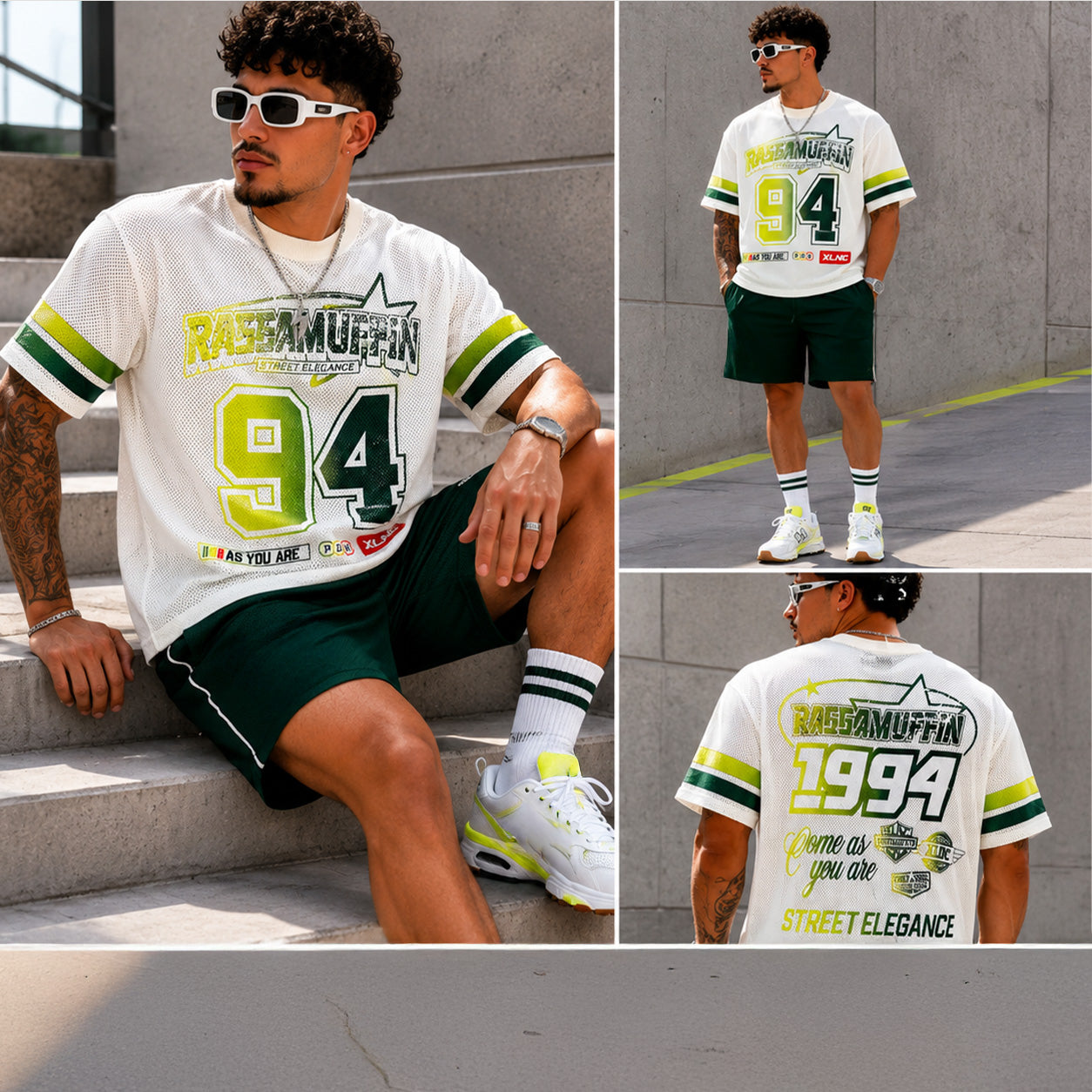 T-Shirt PJ MARK Mesh Graphic
