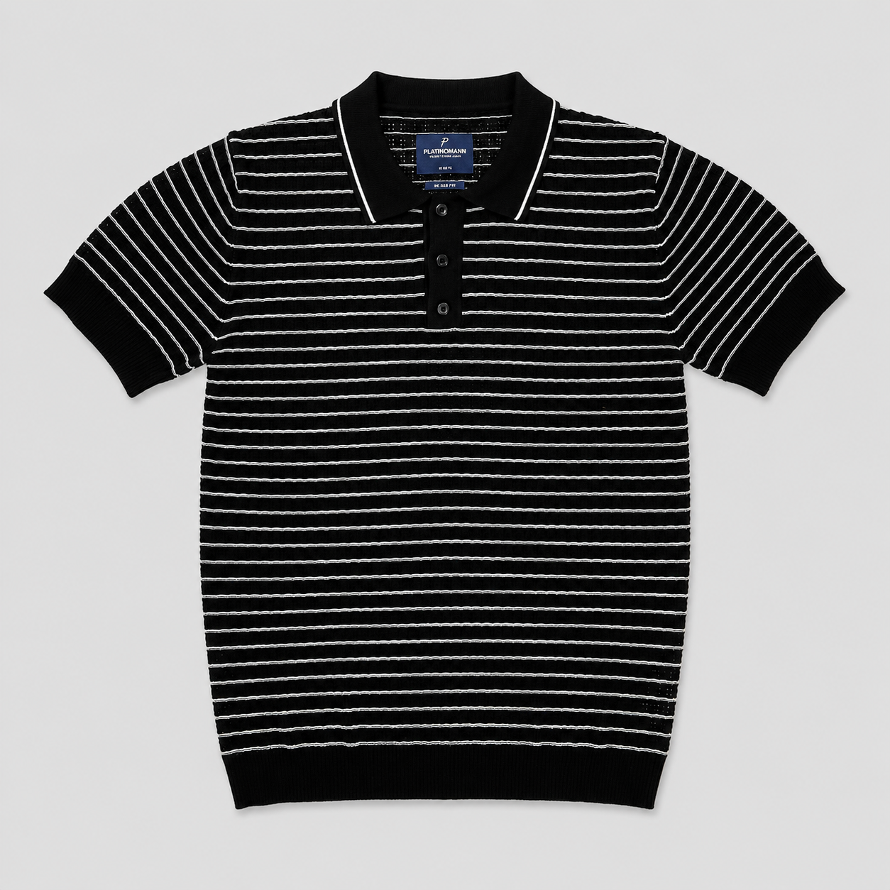 PLATINOMANN Polo Knit Sweater