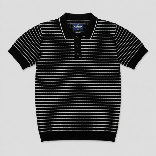 PLATINOMANN Polo Knit Sweater