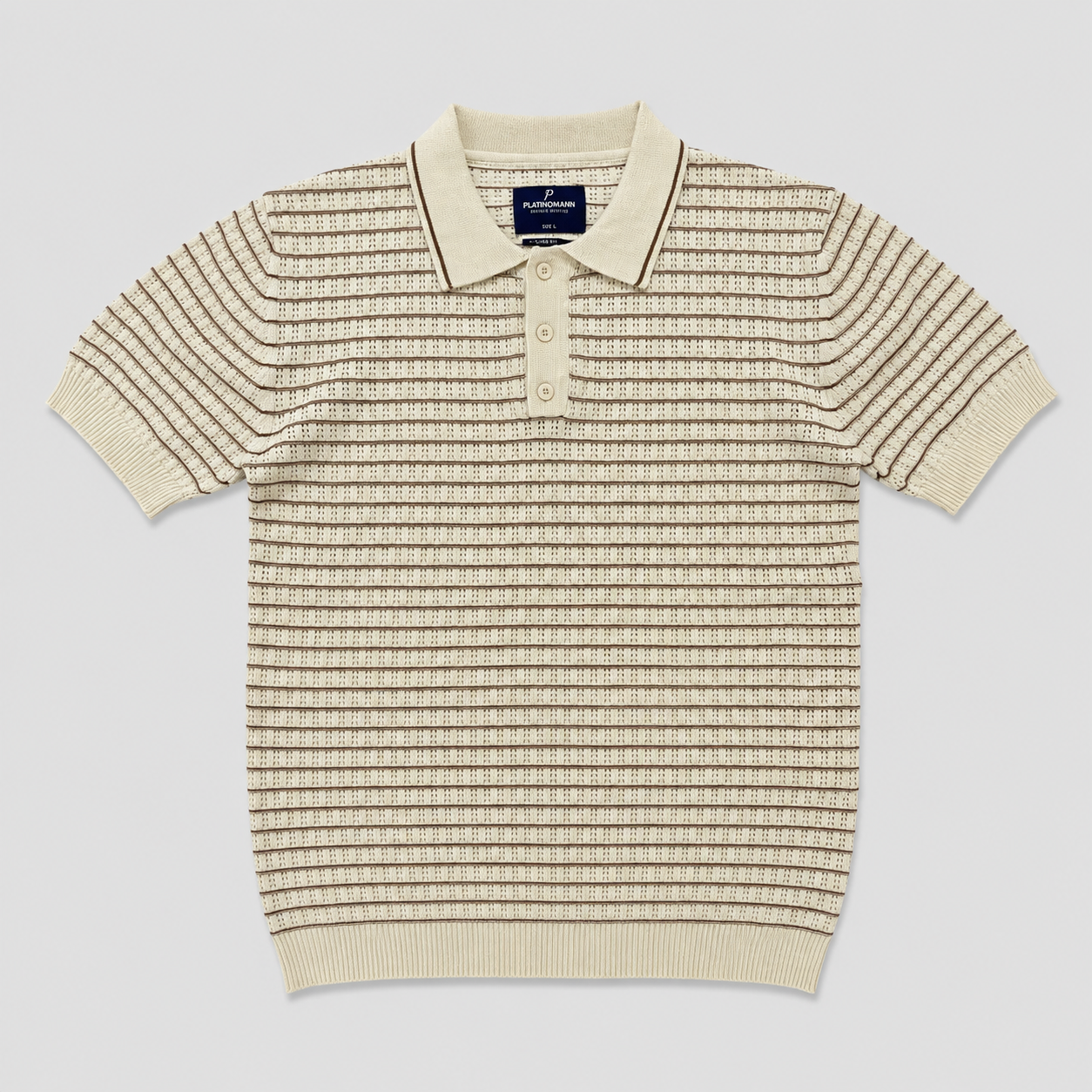 PLATINOMANN Polo Knit Sweater