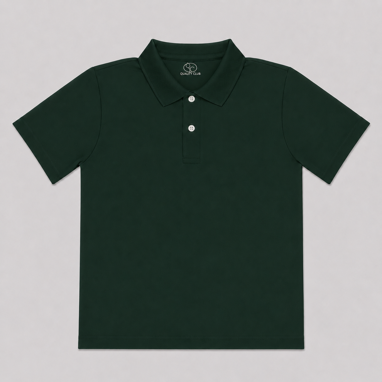 Quality Club – Polo Escolar de Microfibra para Niños