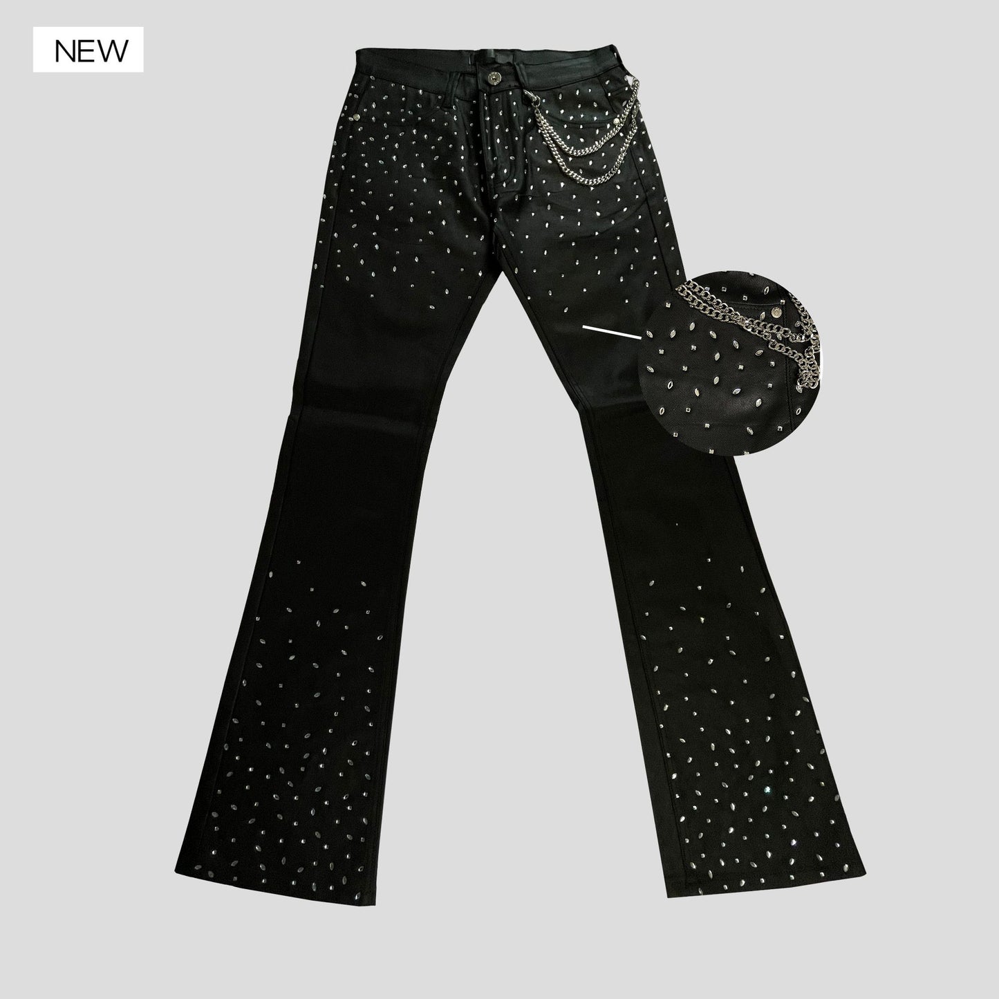 KDNK Rhinestone Jeans (KNB3463)