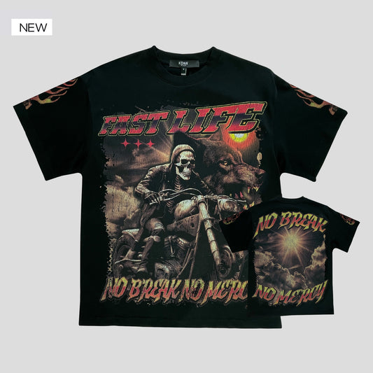 KDNK T-Shirt “Fast Life” Graphic