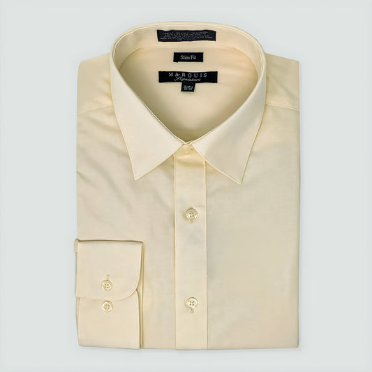 Long Sleeve Dress Shirt tagged "Marquis" Tiendas La Nueva Era Long Sleeve Dress Shirt tagged "Marquis" Tiendas La Nueva Era