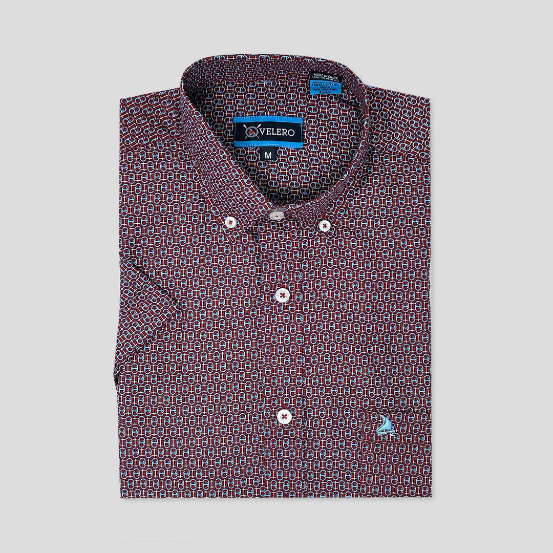 Velero Short Sleeve Dress Shirt