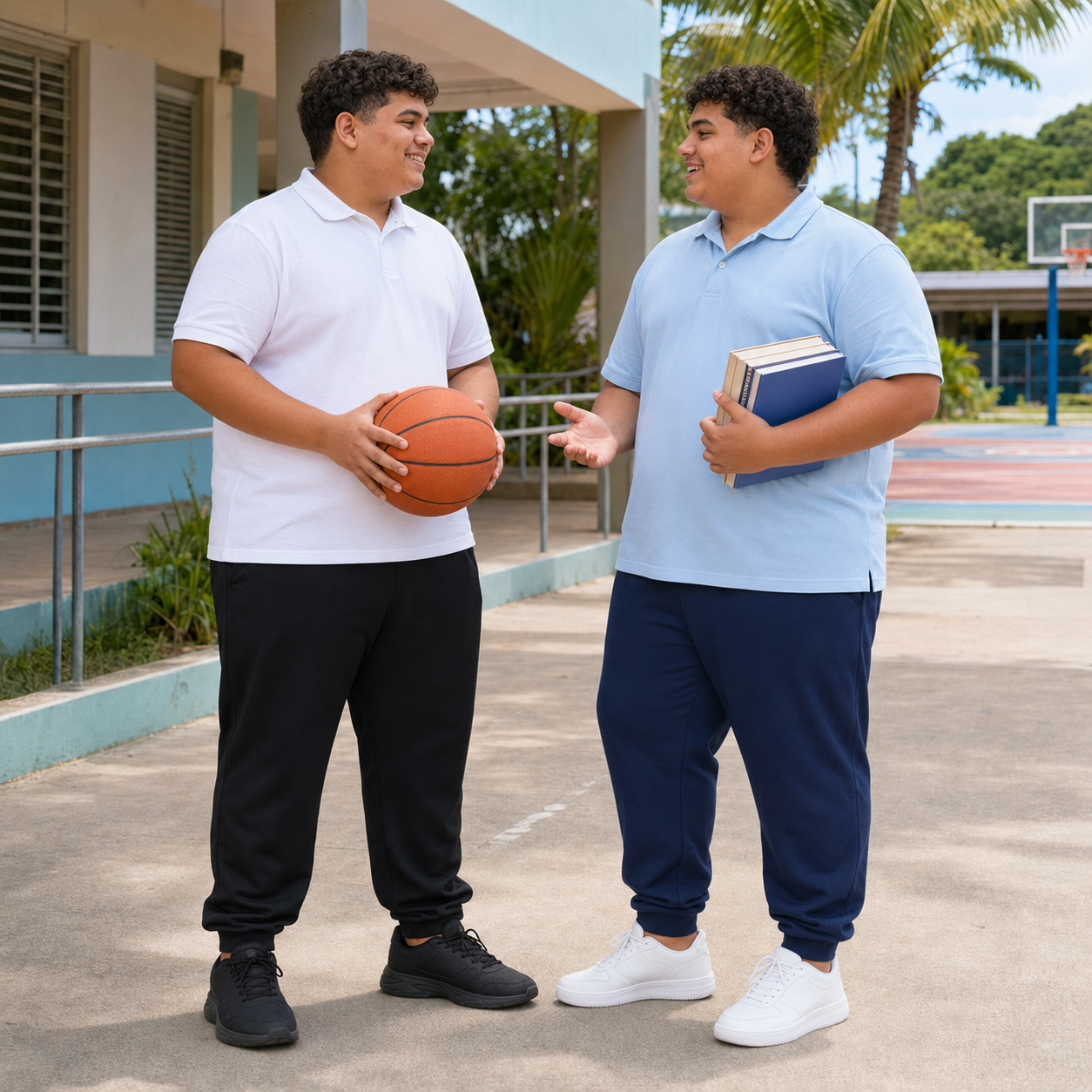 Malibu Jogger Mesh Plus Size para Jovenes y Adultos