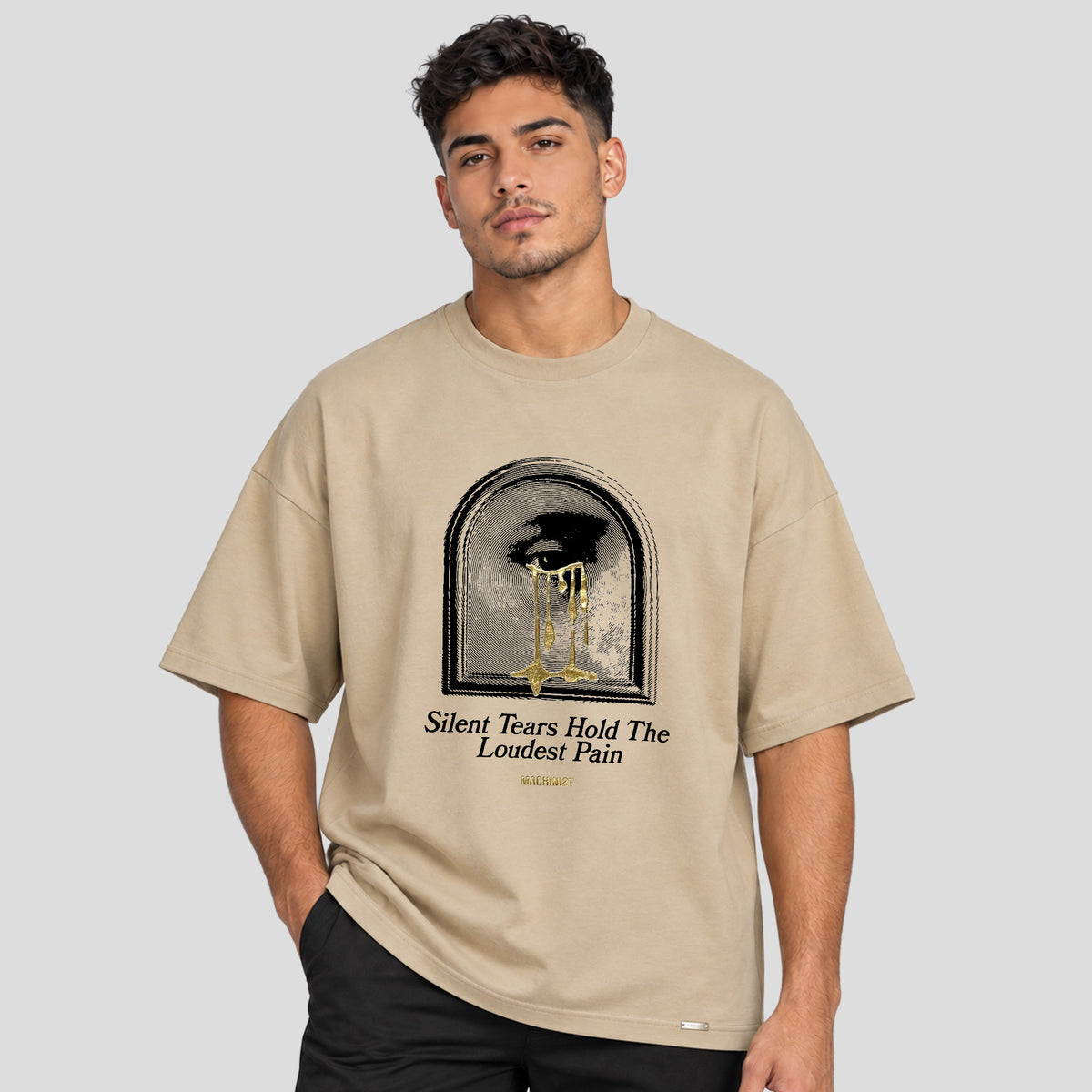 Machinist Golden Tears Printed Tee