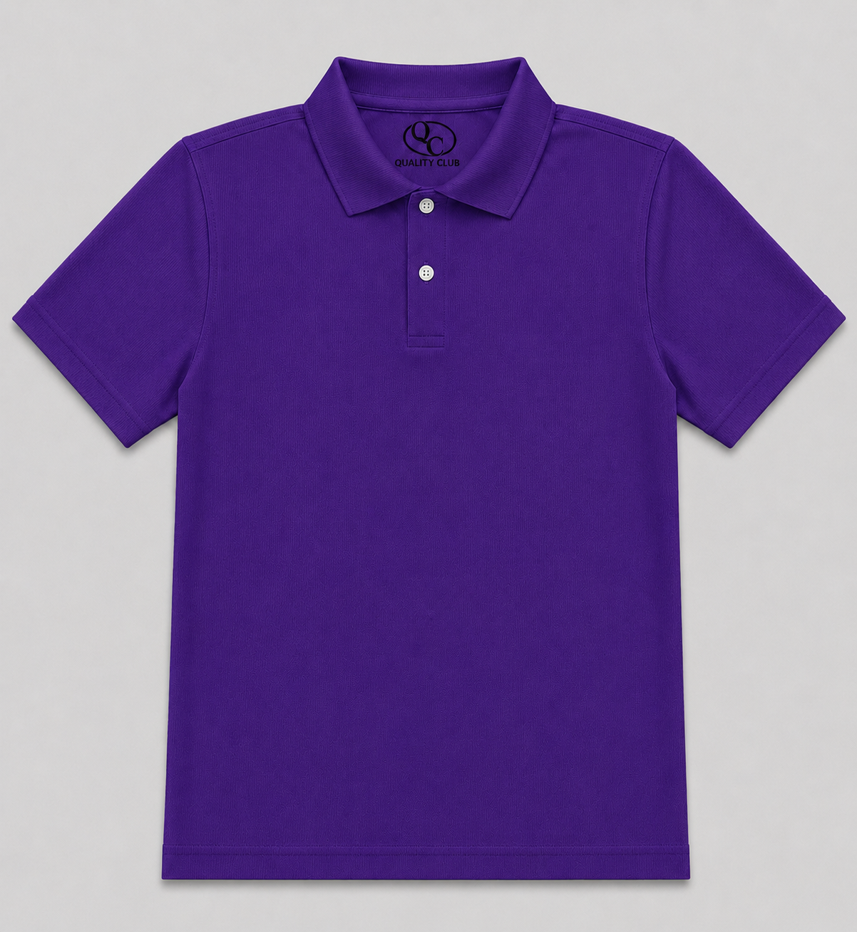 Quality Club – Polo Escolar de Microfibra para Niños