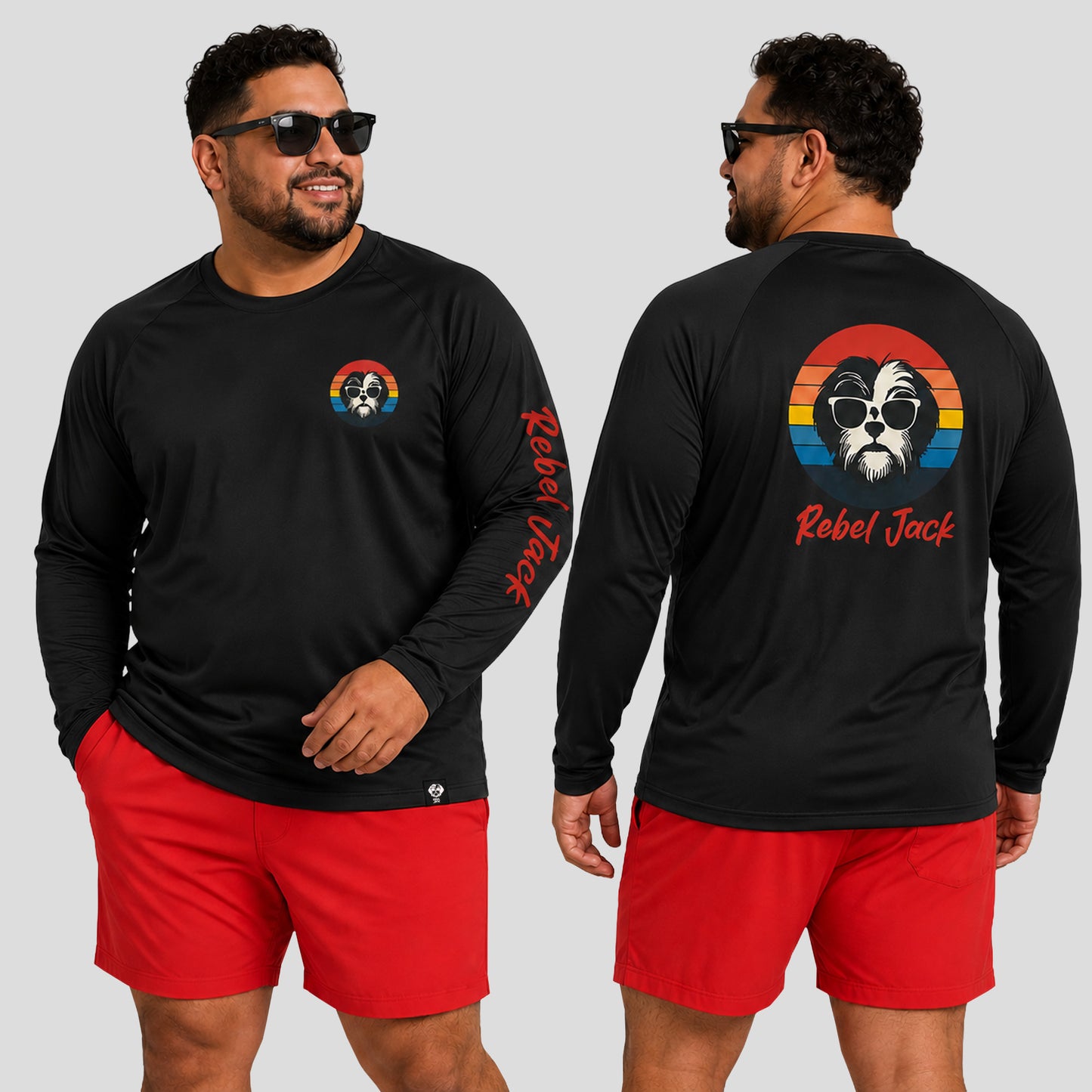 Rebel Jack Rashgards Plus Size