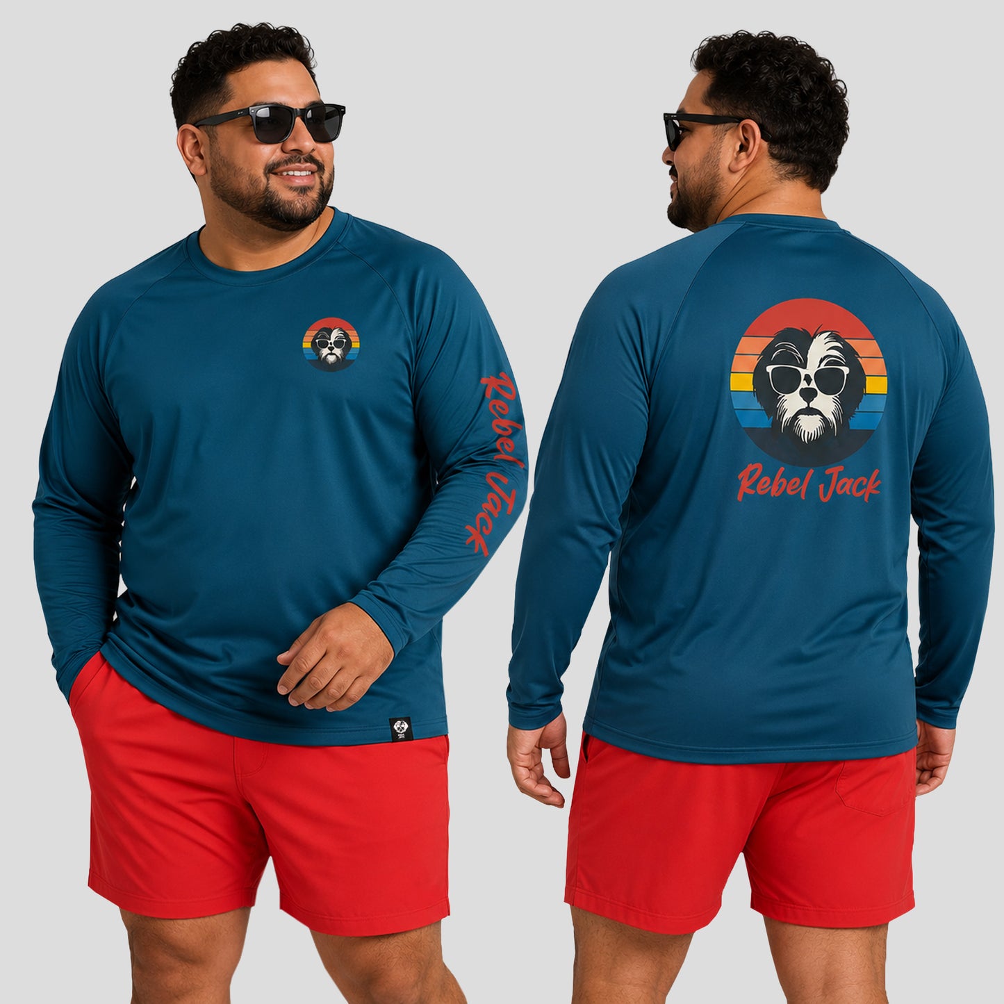 Rebel Jack Rashgards Plus Size