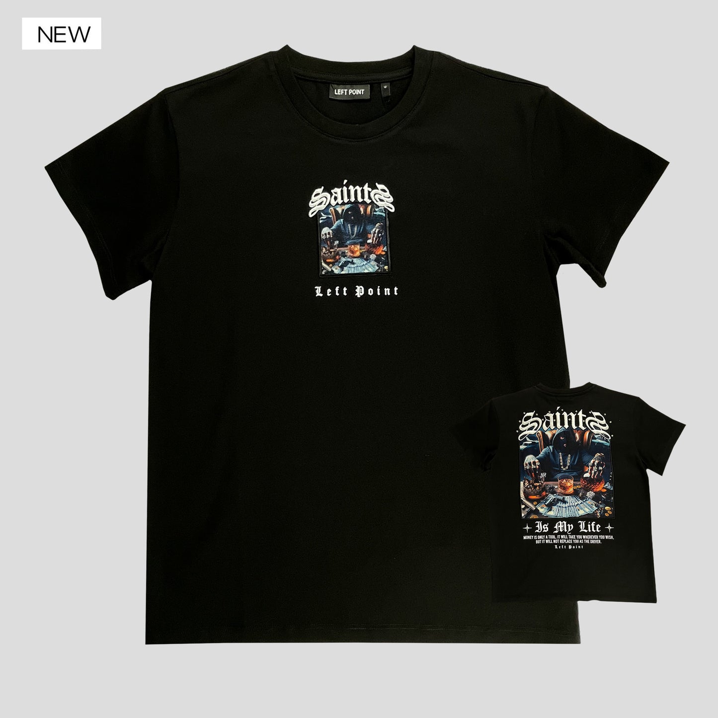 Left Point Boy's "Saints" T-Shirt