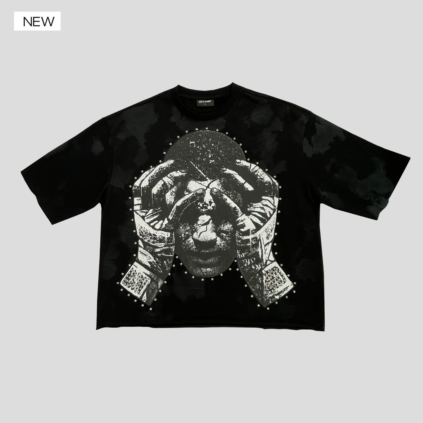 Left Point Cropped T-Shirt