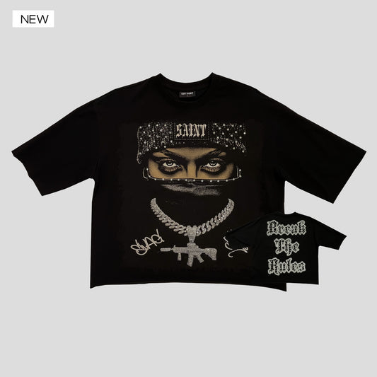 Left Point Crpped T-Shirt