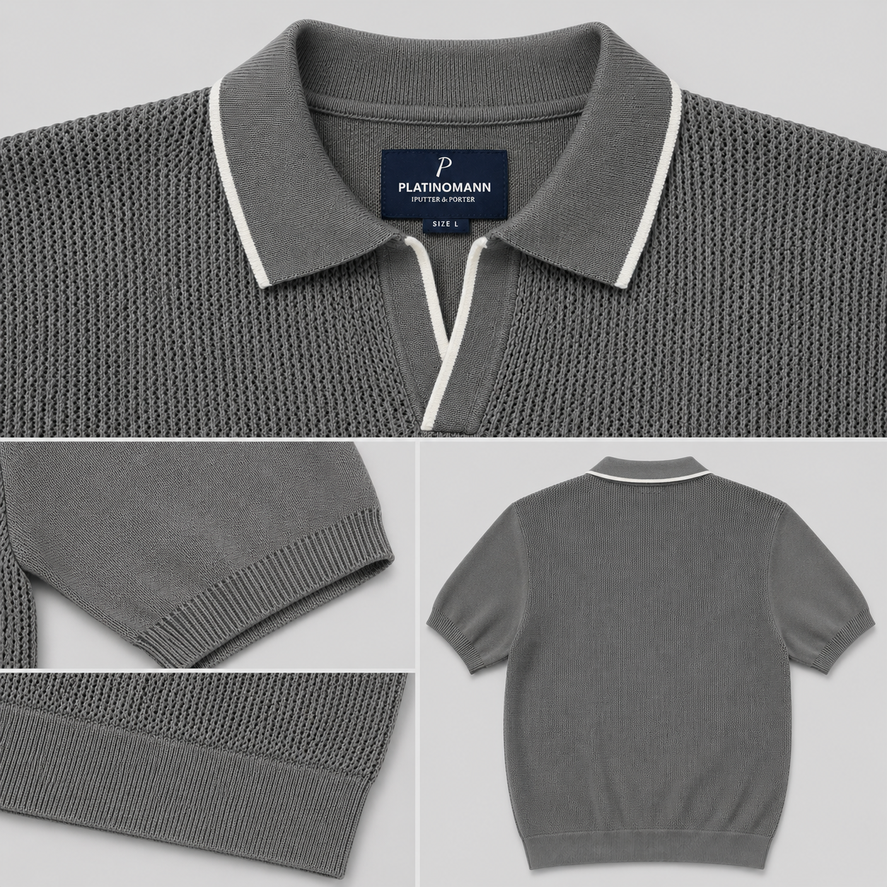 PLATINOMANN Sweater Polo
