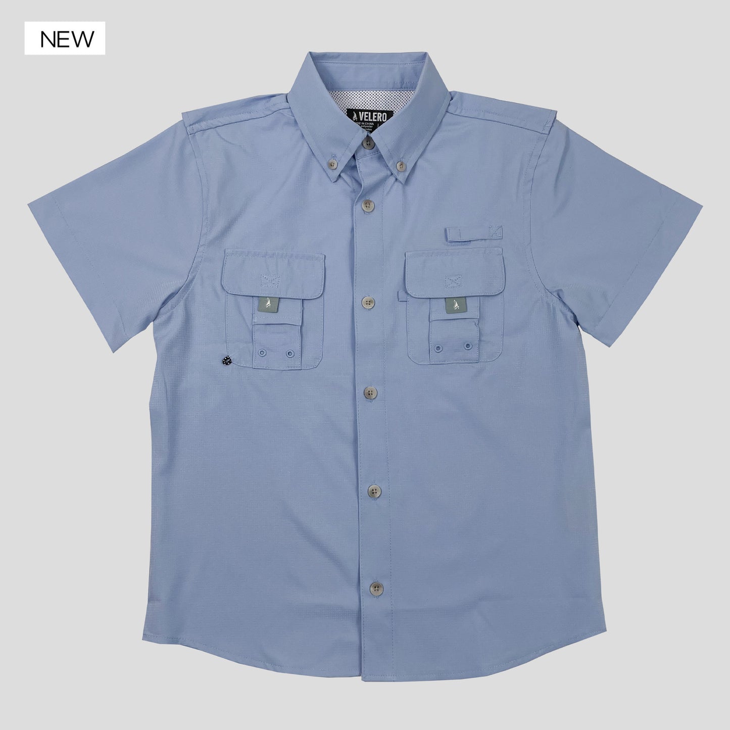 Velero Kids Fishing Shirt (V35810)