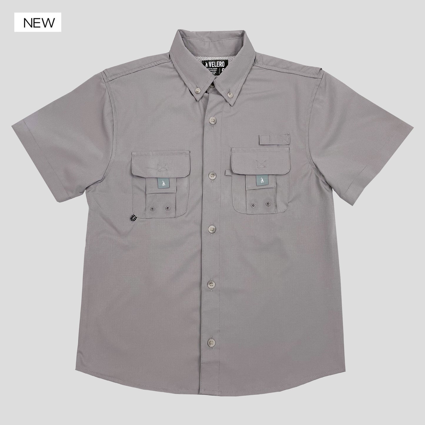 Velero Kids Fishing Shirt (V35810)