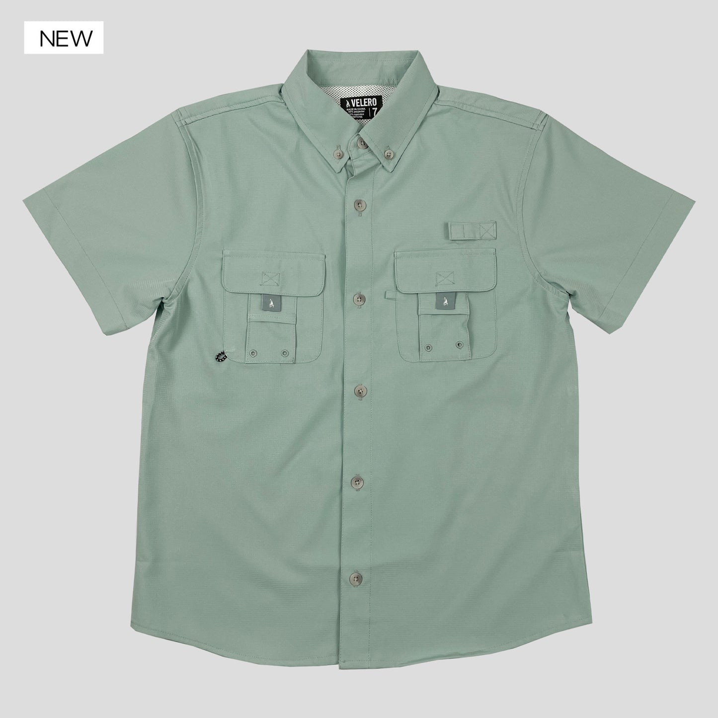 Velero Kids Fishing Shirt (V35810)