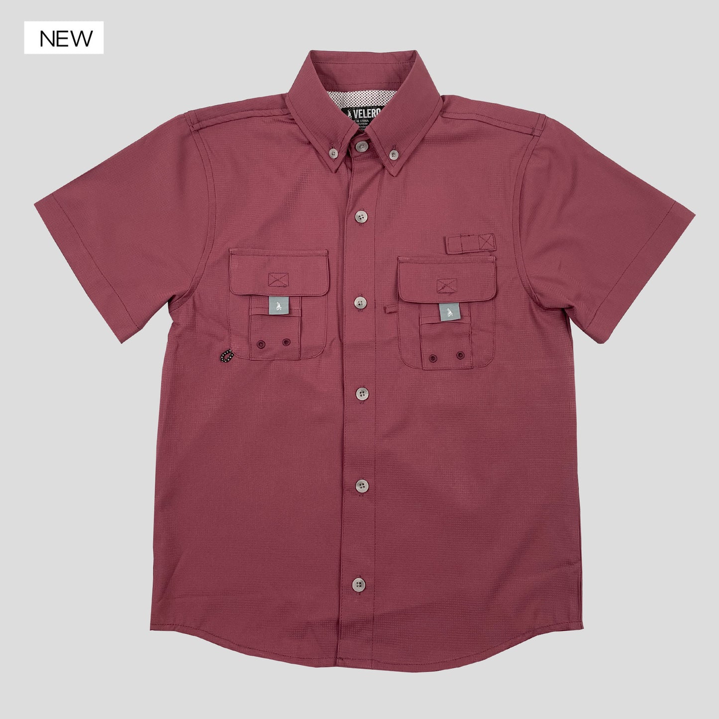 Velero Kids Fishing Shirt (V35810)