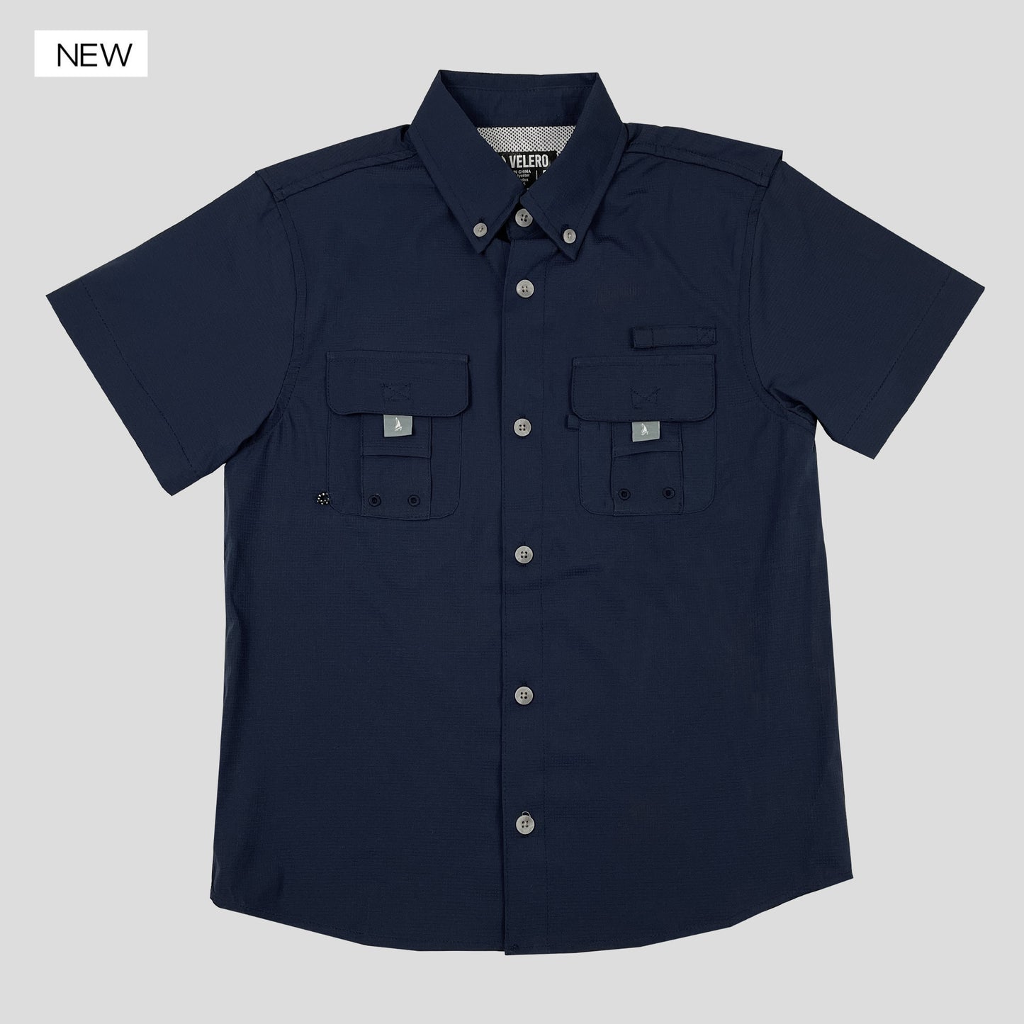 Velero Kids Fishing Shirt (V35810)