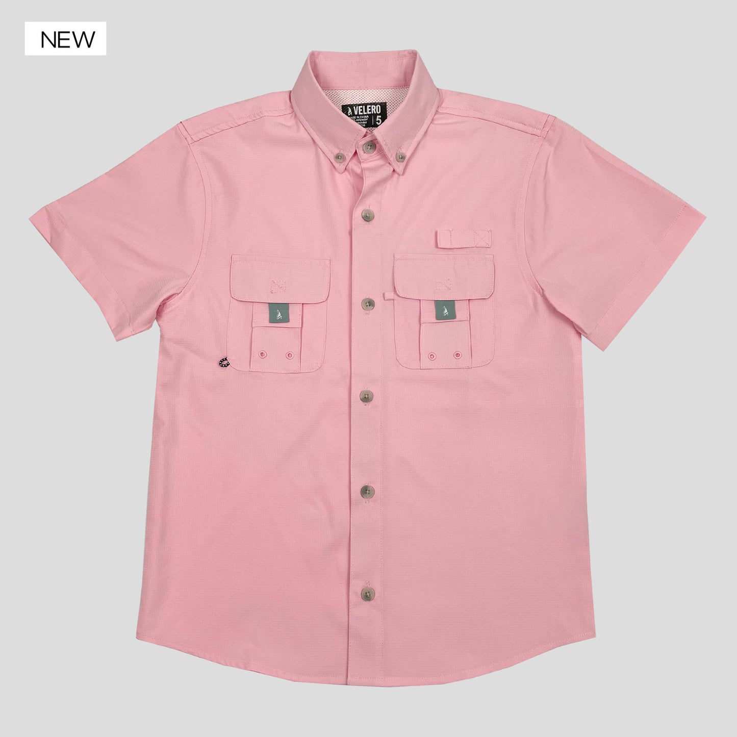 Velero Kids Fishing Shirt (V35810)
