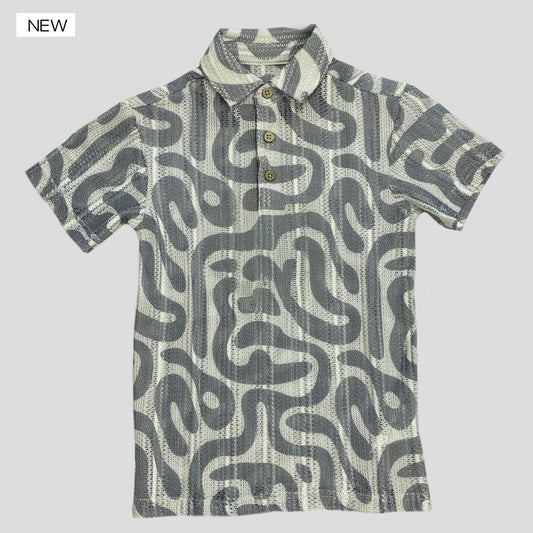 Velero Crochet Polo Shirt - Disponibles en Plus Size