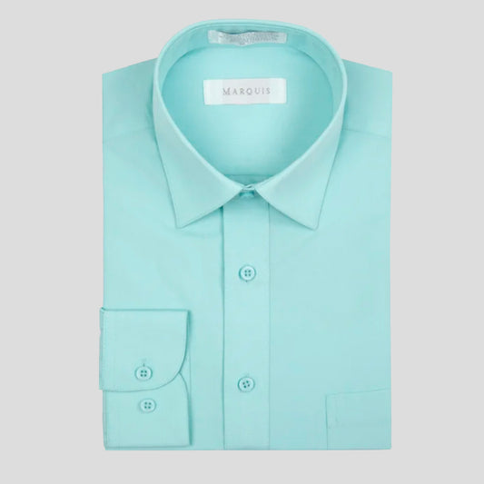 Long Sleeve Dress Shirt tagged "Marquis" Tiendas La Nueva Era Long Sleeve Dress Shirt tagged "Marquis" Tiendas La Nueva Era