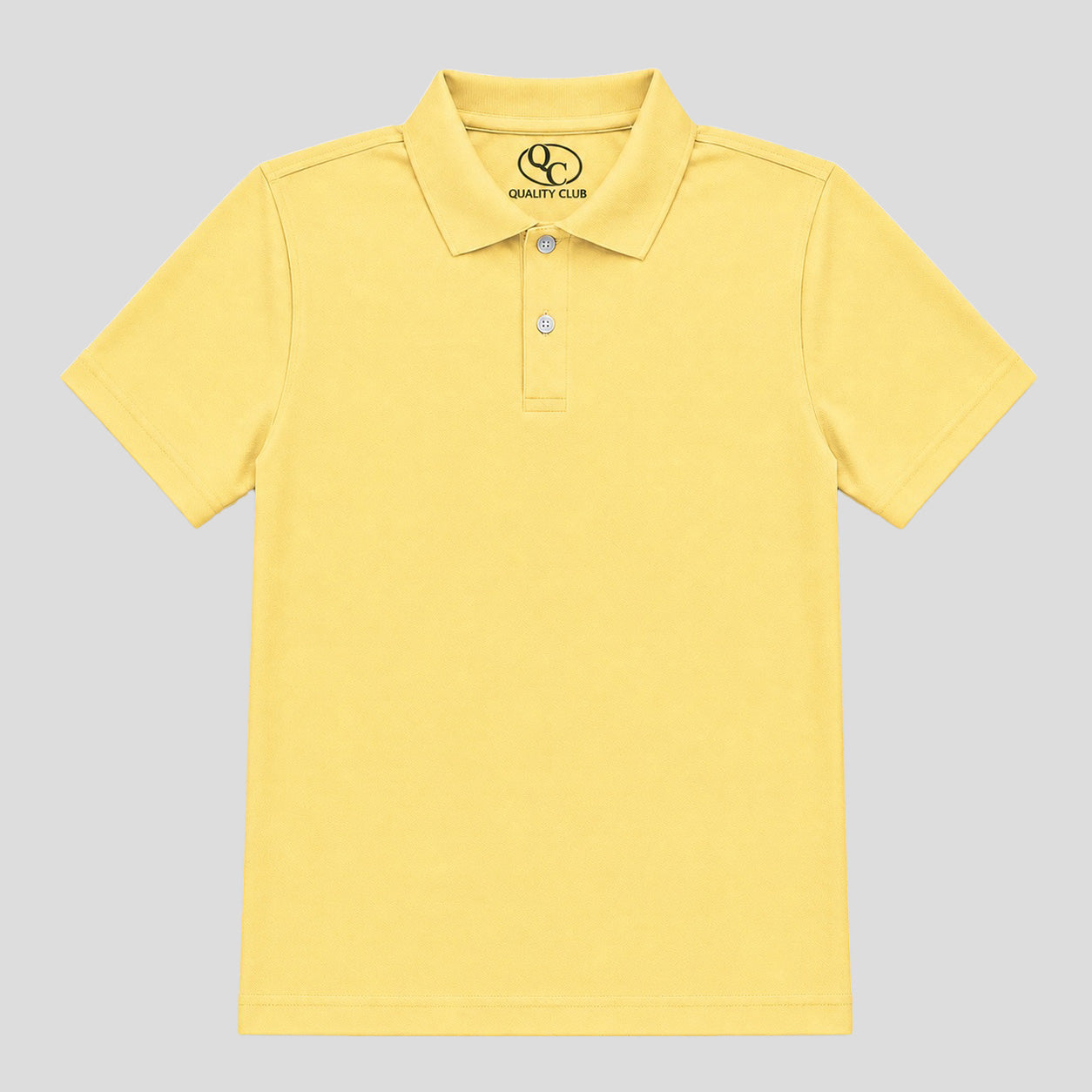 Quality Club – Polo Escolar de Microfibra para Niños