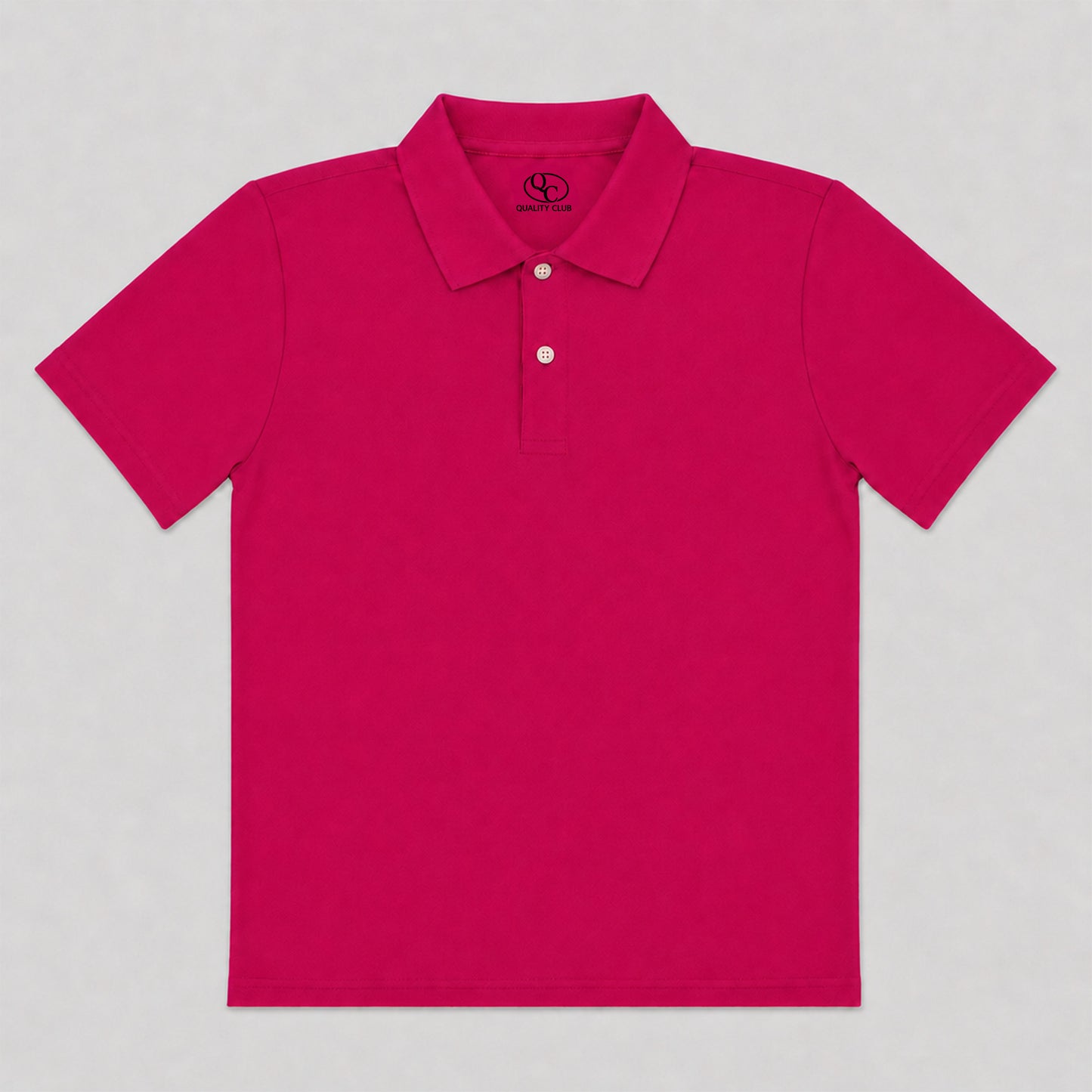 Quality Club – Polo Escolar de Microfibra para Niños
