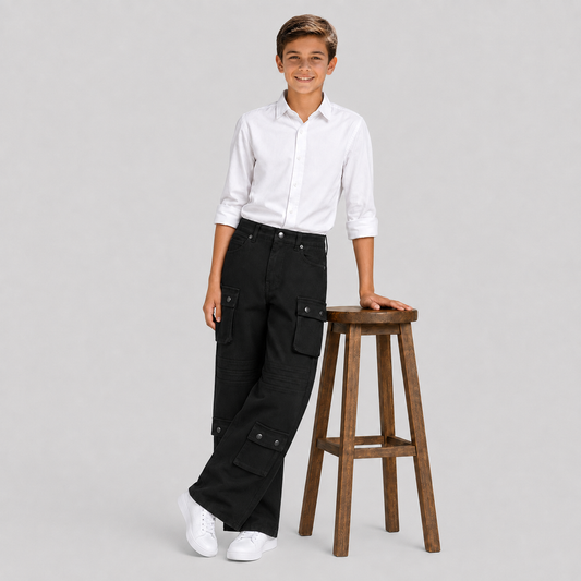 O.P.S Boy's Cargo Jeans