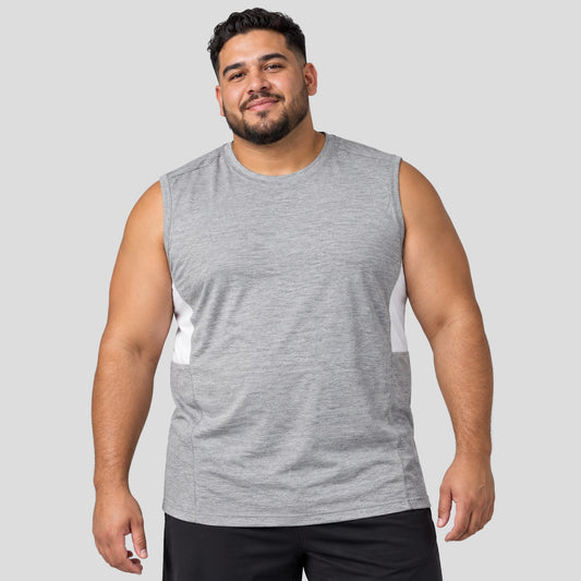 Champion Unlimited Marled Muscle Tops Plus Size