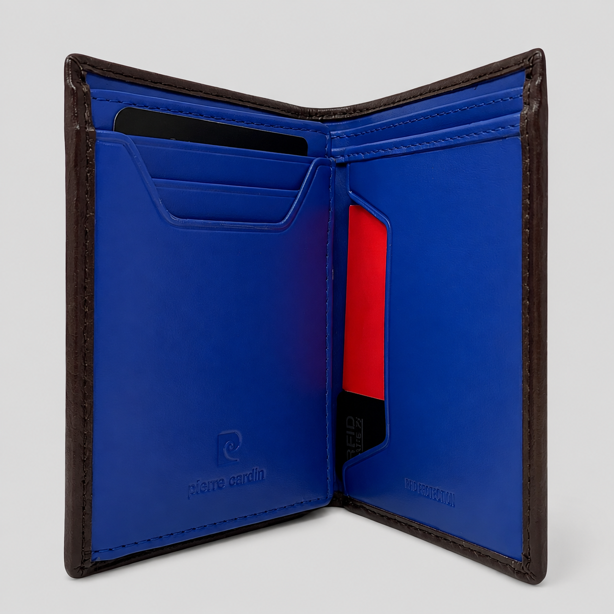Wallet Pierre Cardin de Piel con Protección RFID