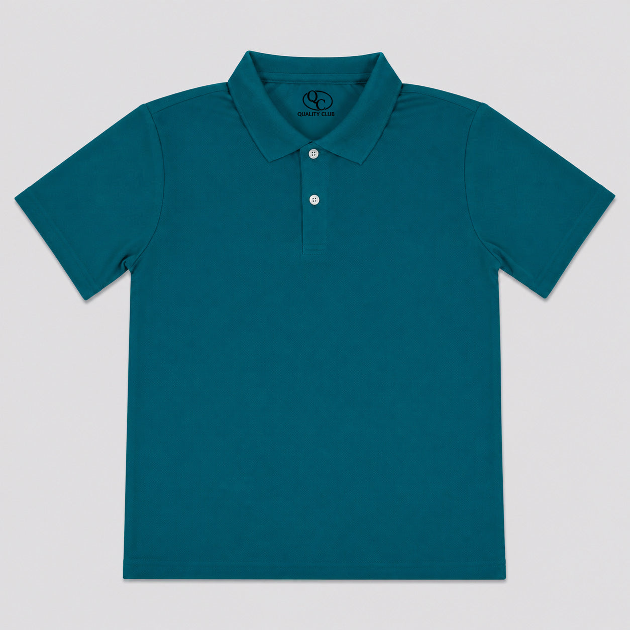 Quality Club – Polo Escolar de Microfibra para Niños