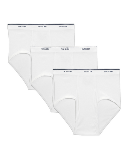 Big and Tall White Brief (3 Pack)